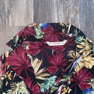 Zara colorful button down